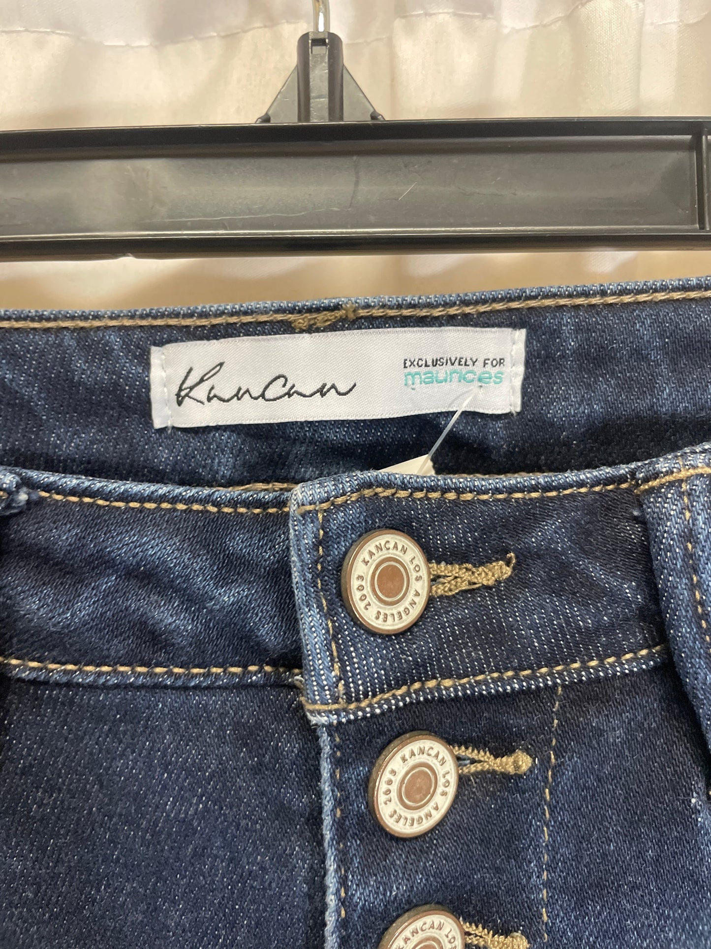 Jeans Skinny By Kancan In Blue Denim, Size: 2