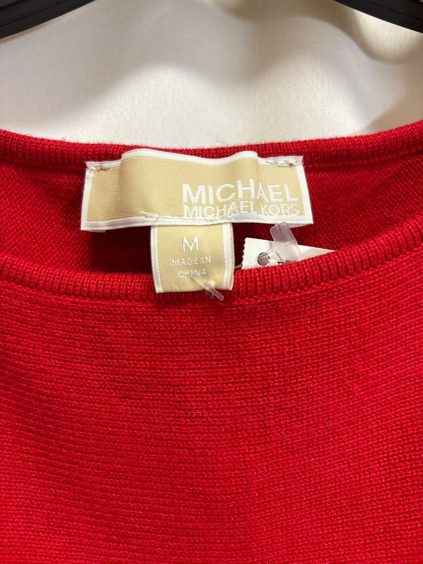 Sweater By Michael Kors In Red, Size: M