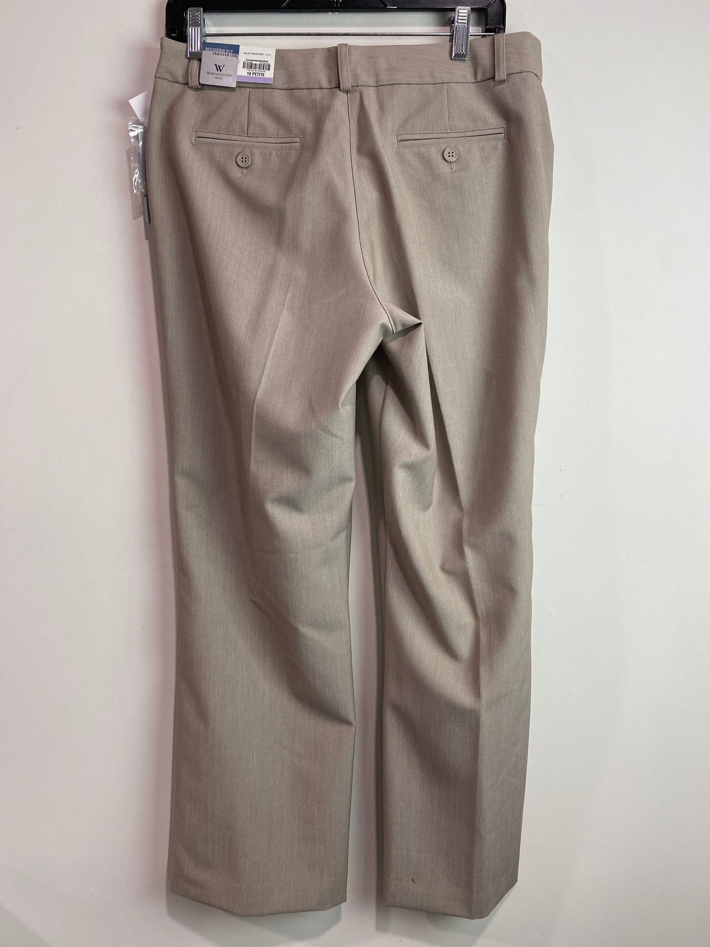 Pants Dress By Worthington In Tan, Size: 10p