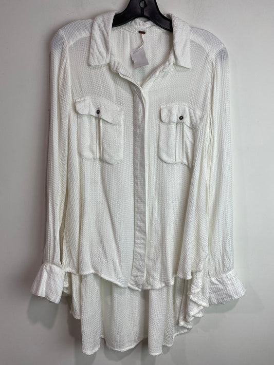 Cardigan By Free People In White, Size: S