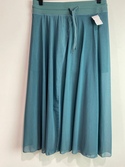 Skirt Midi By Clothes Mentor In Aqua, Size: M