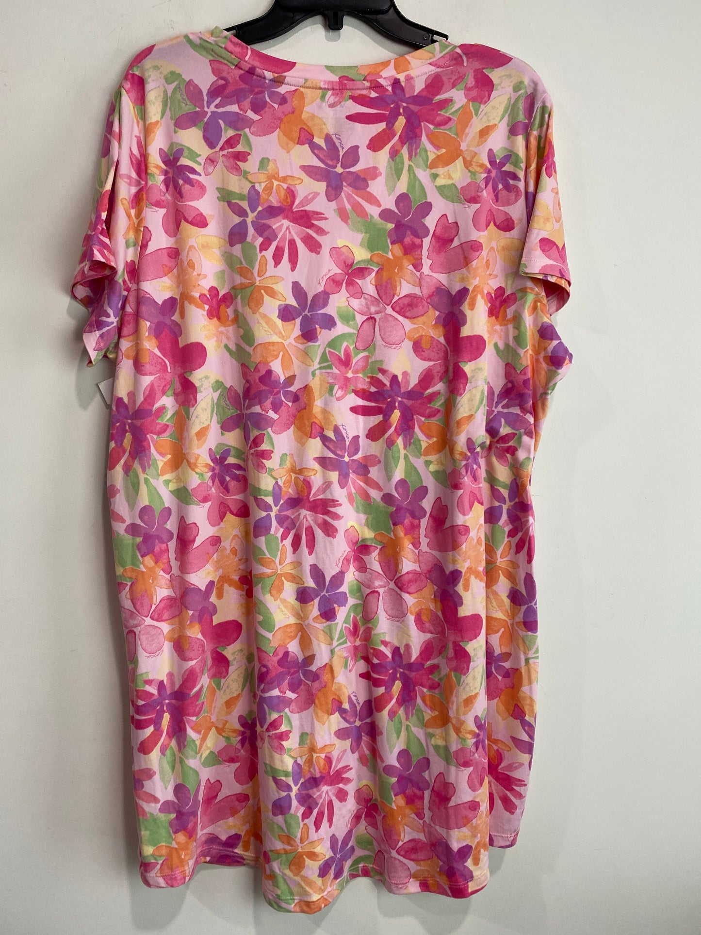 Nightgown By Xoxo In Pink, Size: 1x