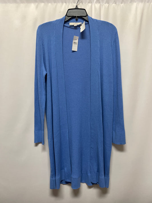 Cardigan By Loft In Blue, Size: L