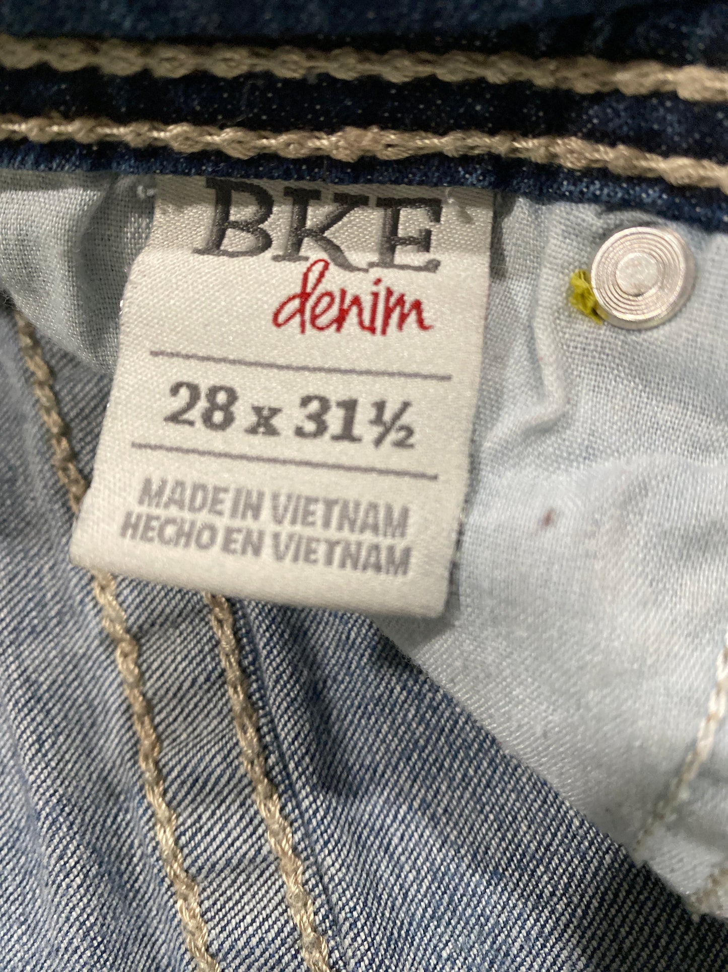 Jeans Straight By Bke In Blue Denim, Size: 6