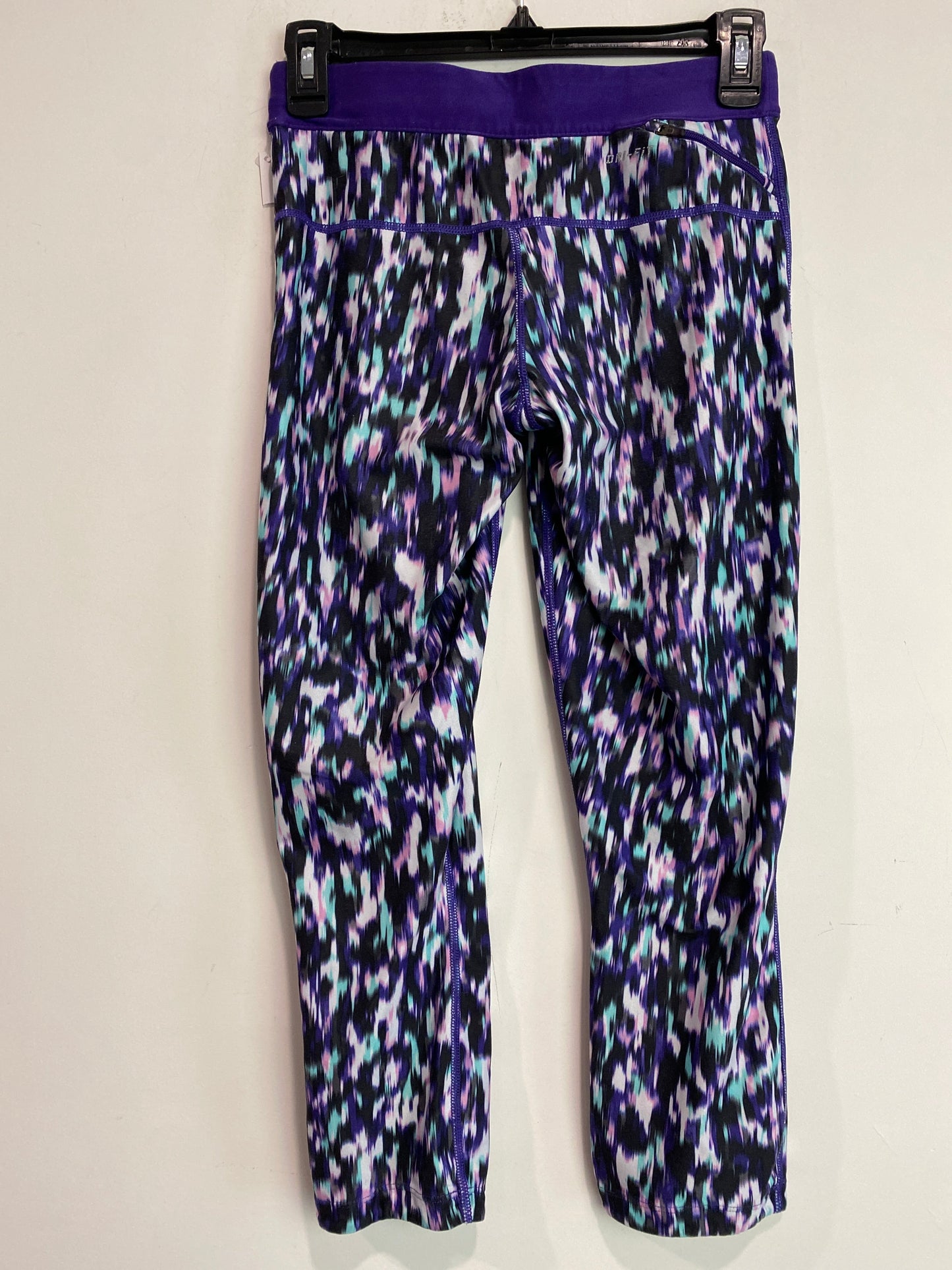 Athletic Leggings By Nike In Purple, Size: S