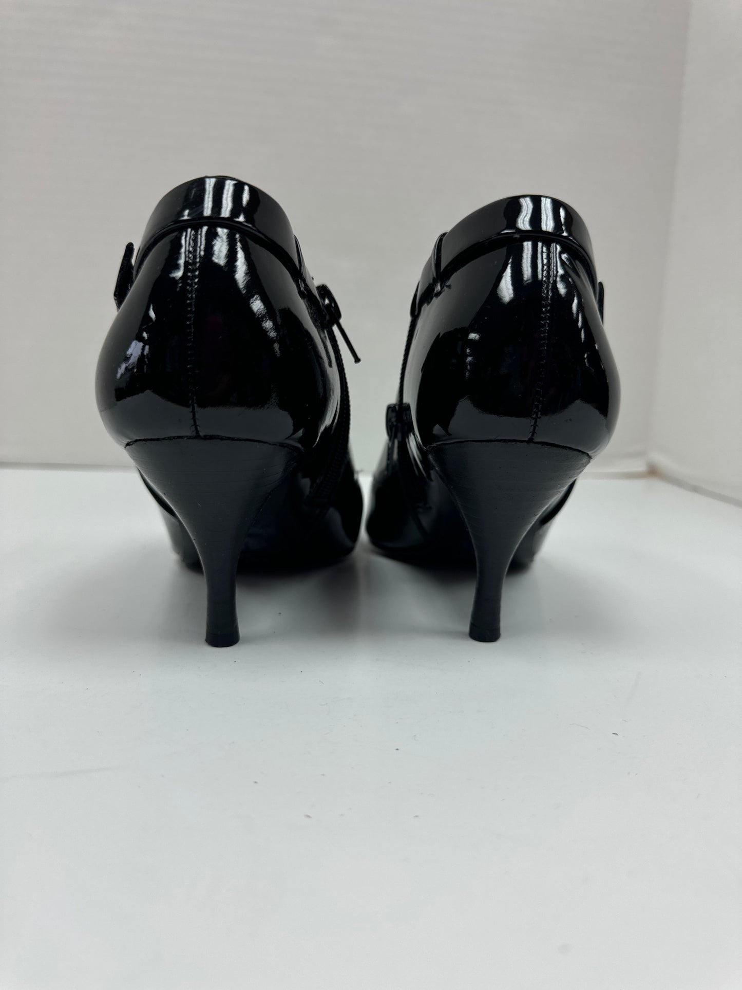 Shoes Heels Kitten By Nine West In Black, Size: 6.5