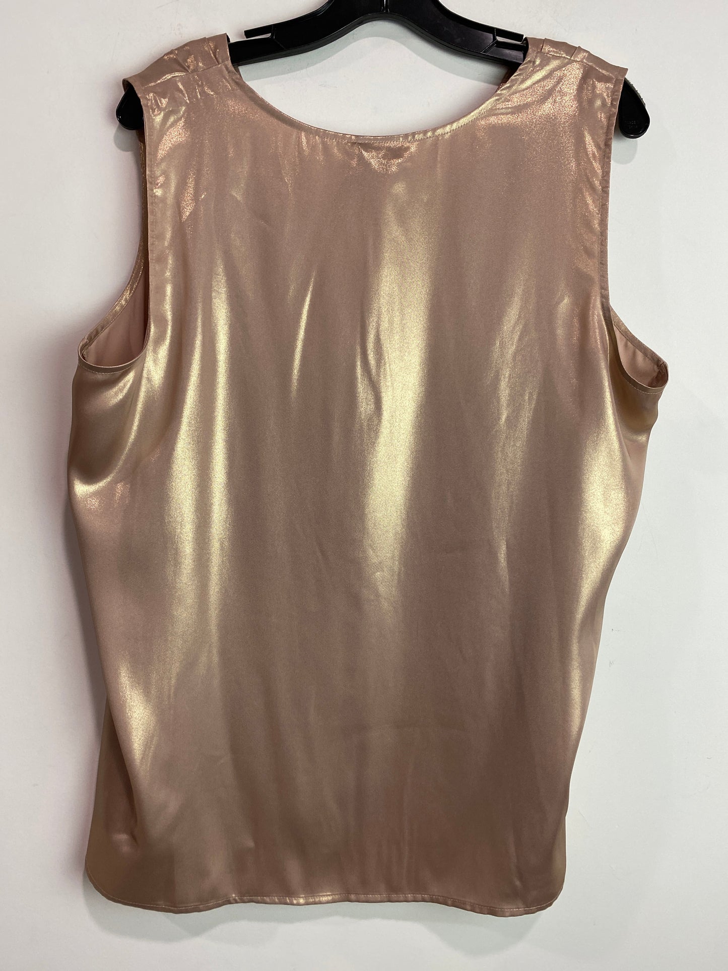 Tank Top By Worthington In Rose Gold, Size: Xl