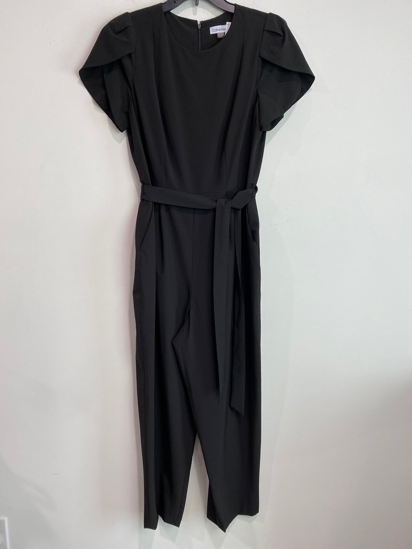 Jumpsuit By Calvin Klein In Black, Size: M