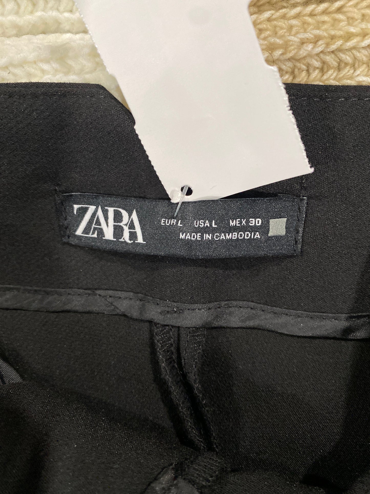 Pants Dress By Zara In Black, Size: 12