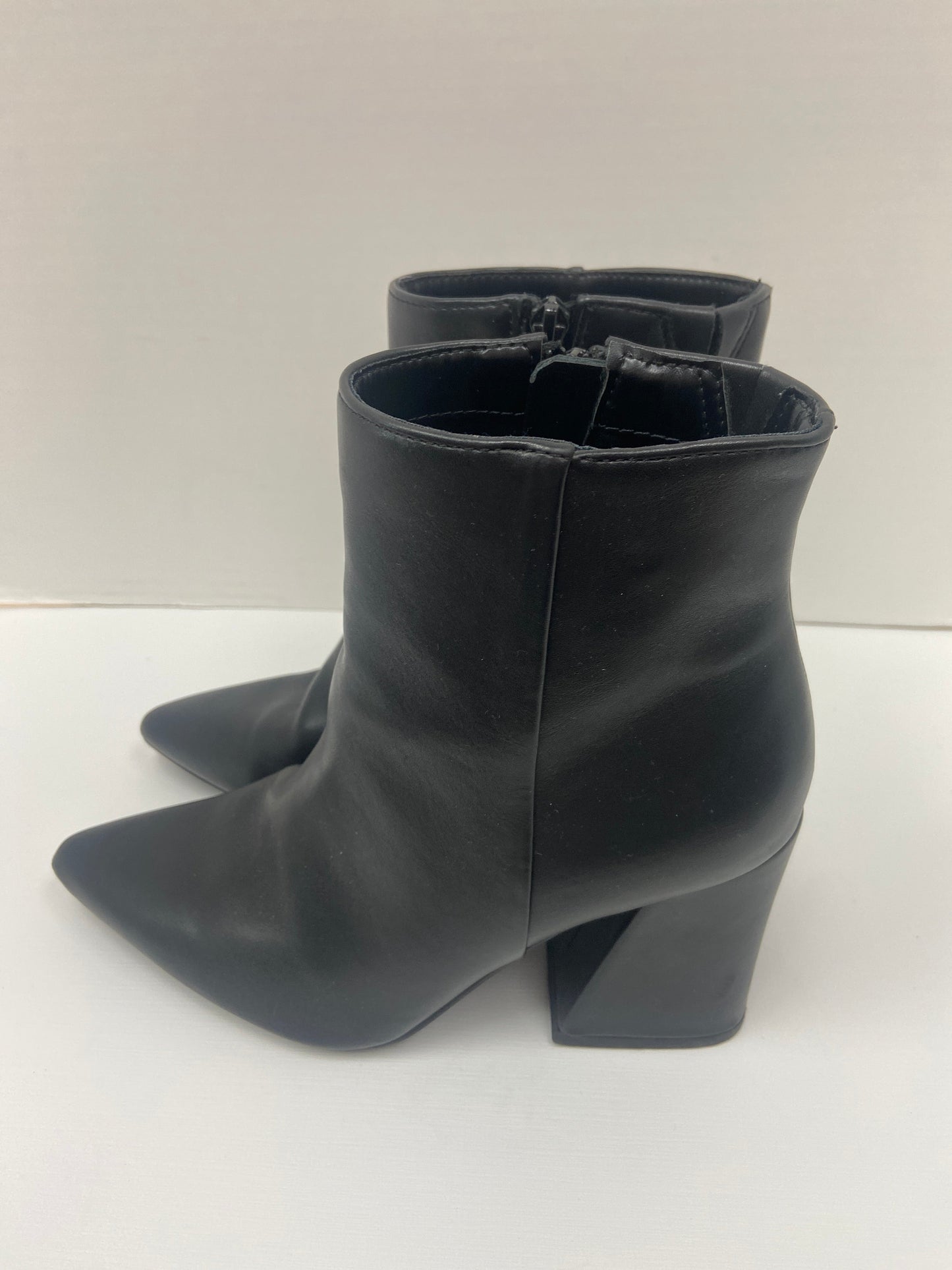 Boots Ankle Heels By A New Day In Black, Size: 7.5