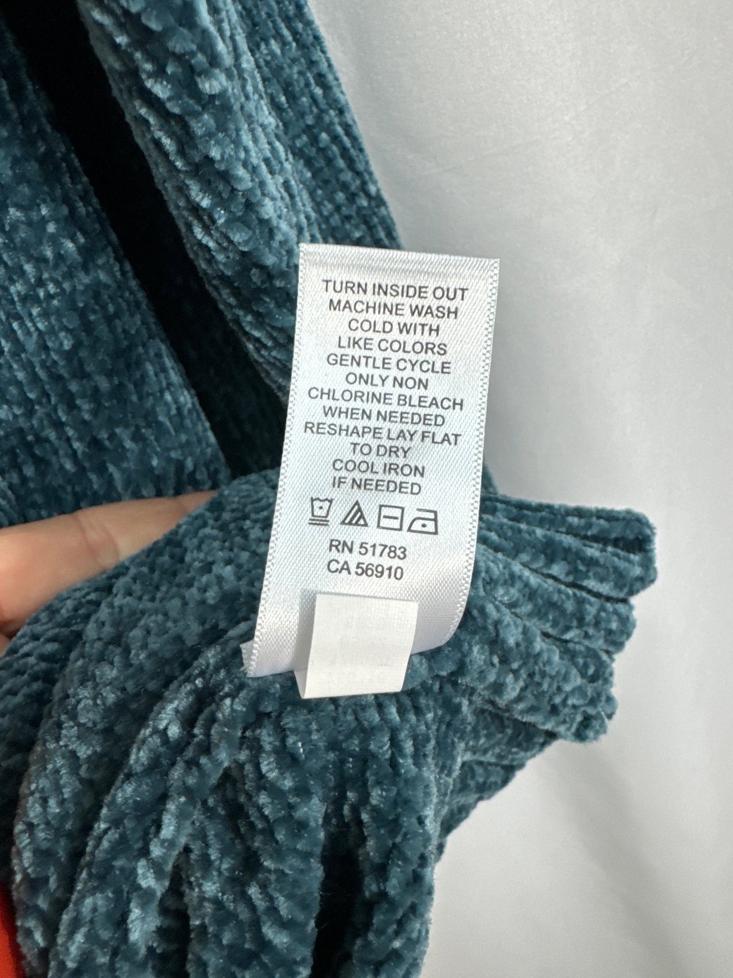 Sweater By Maurices In Teal, Size: L