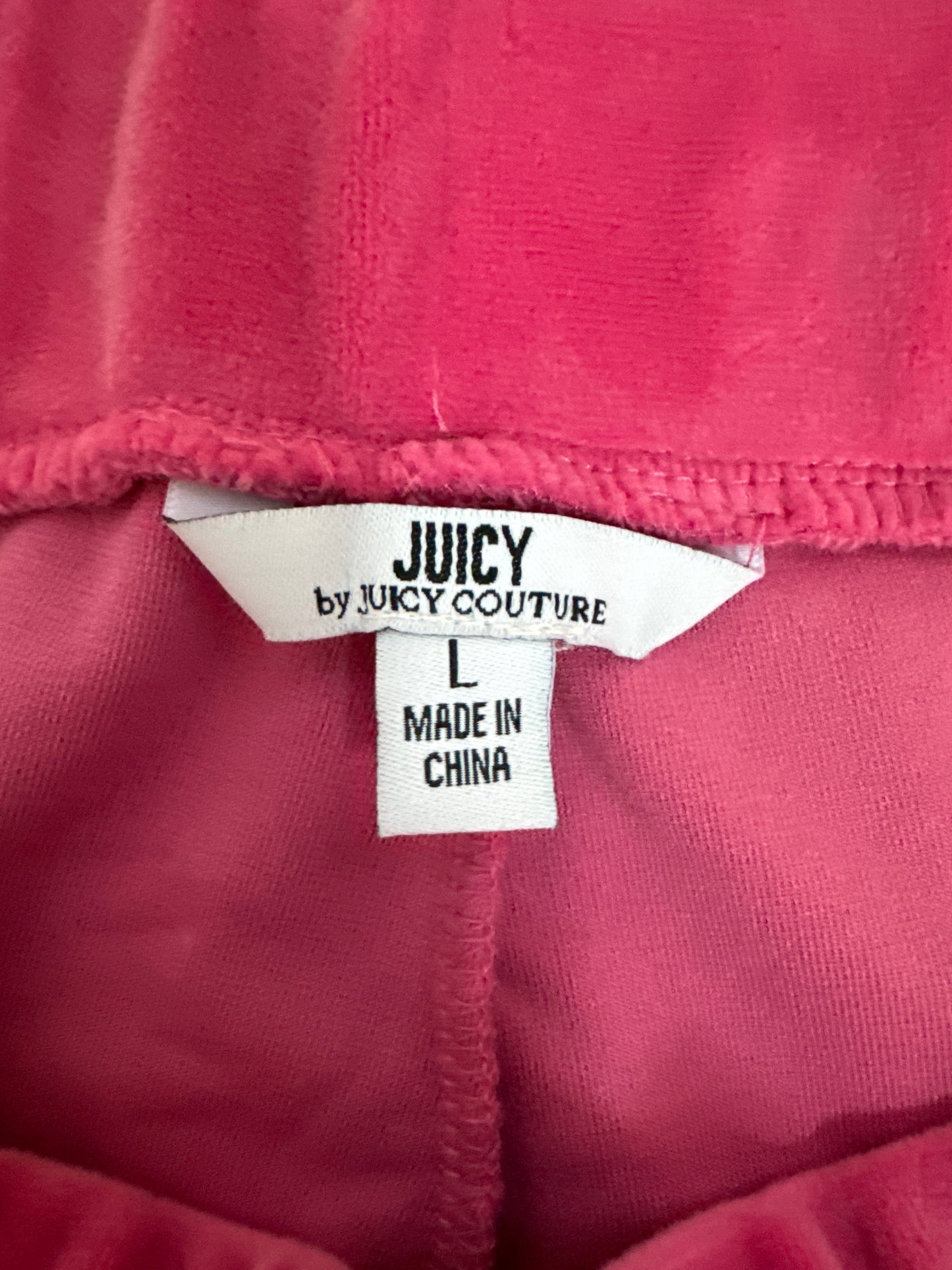 Pants Joggers By Juicy Couture In Pink, Size: L