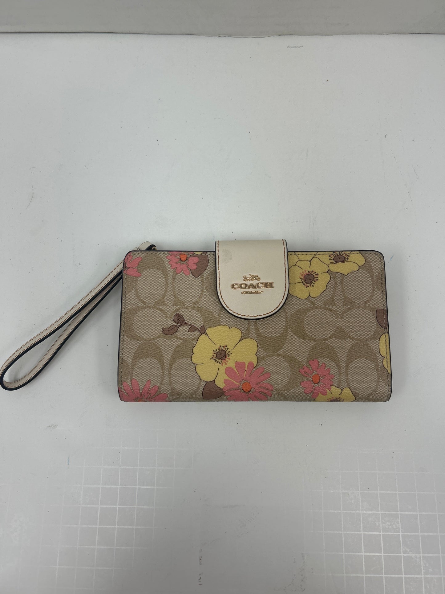 Wristlet Designer By Coach, Size: Large