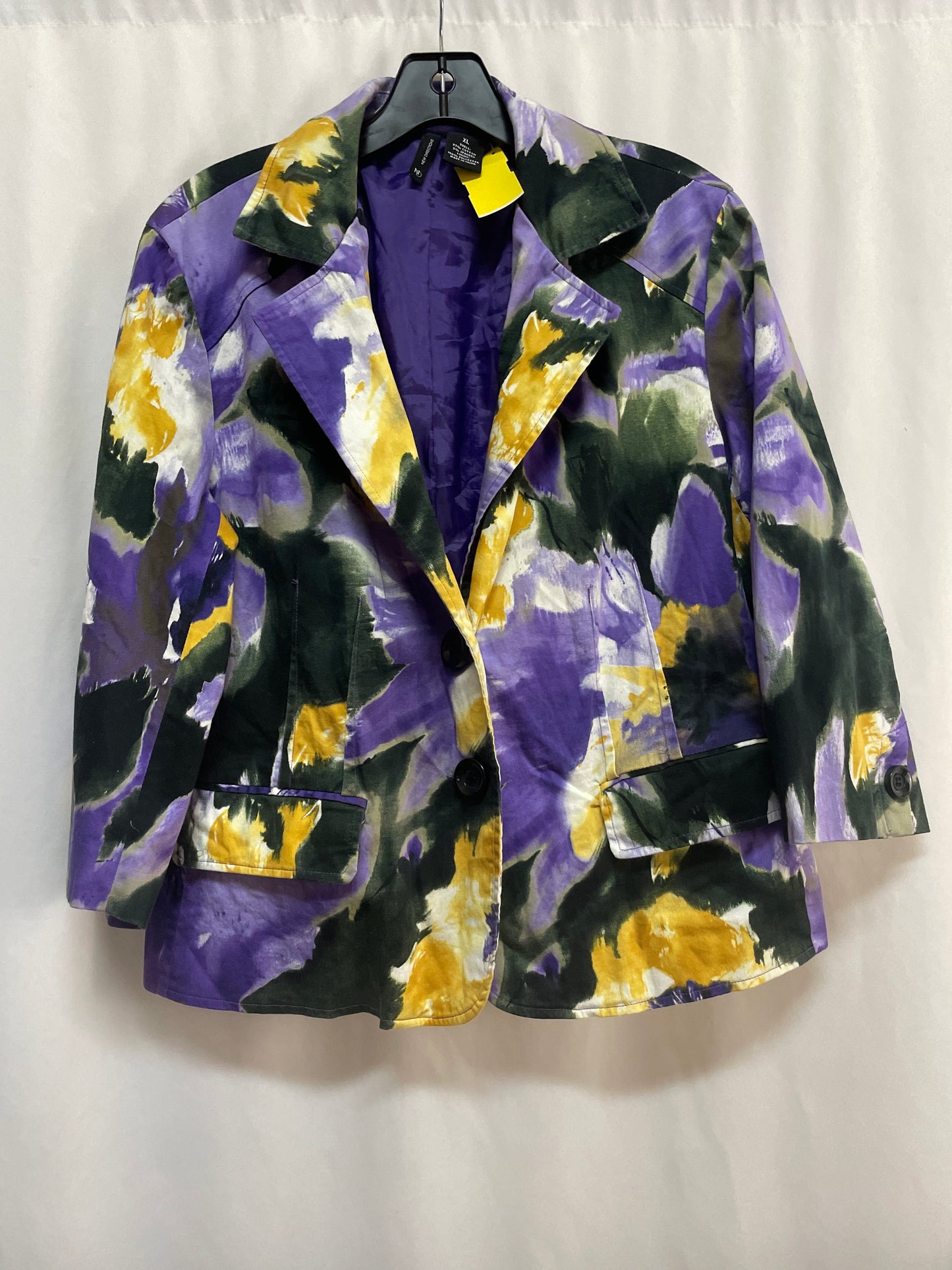 Blazer By New Directions In Purple, Size: Xl