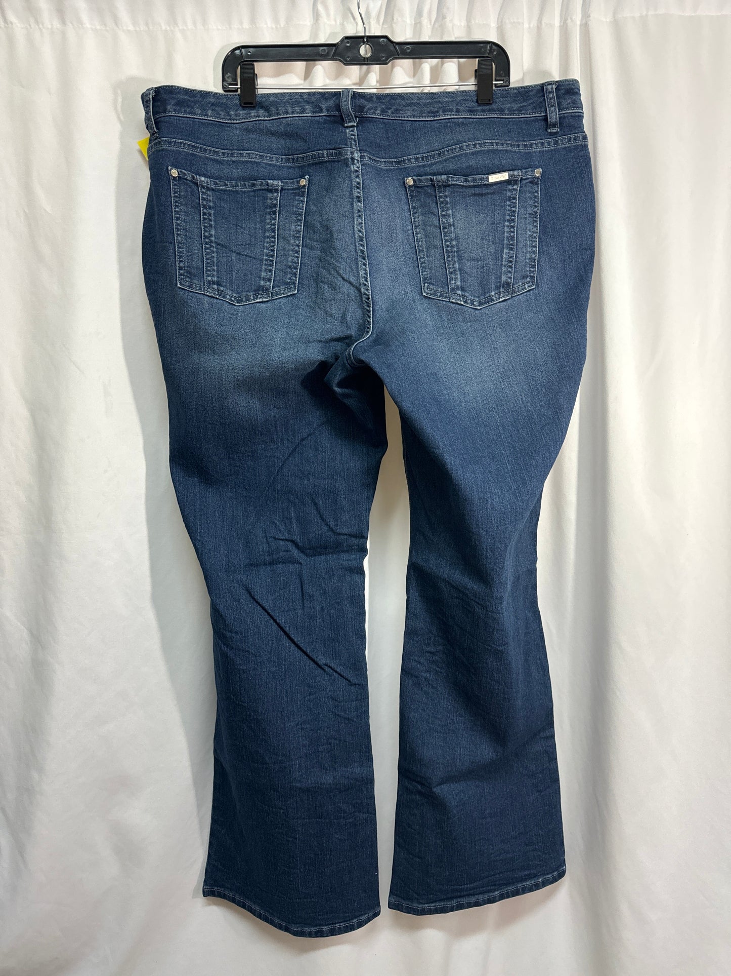 Jeans Boot Cut By Jennifer Lopez In Blue, Size: 2x