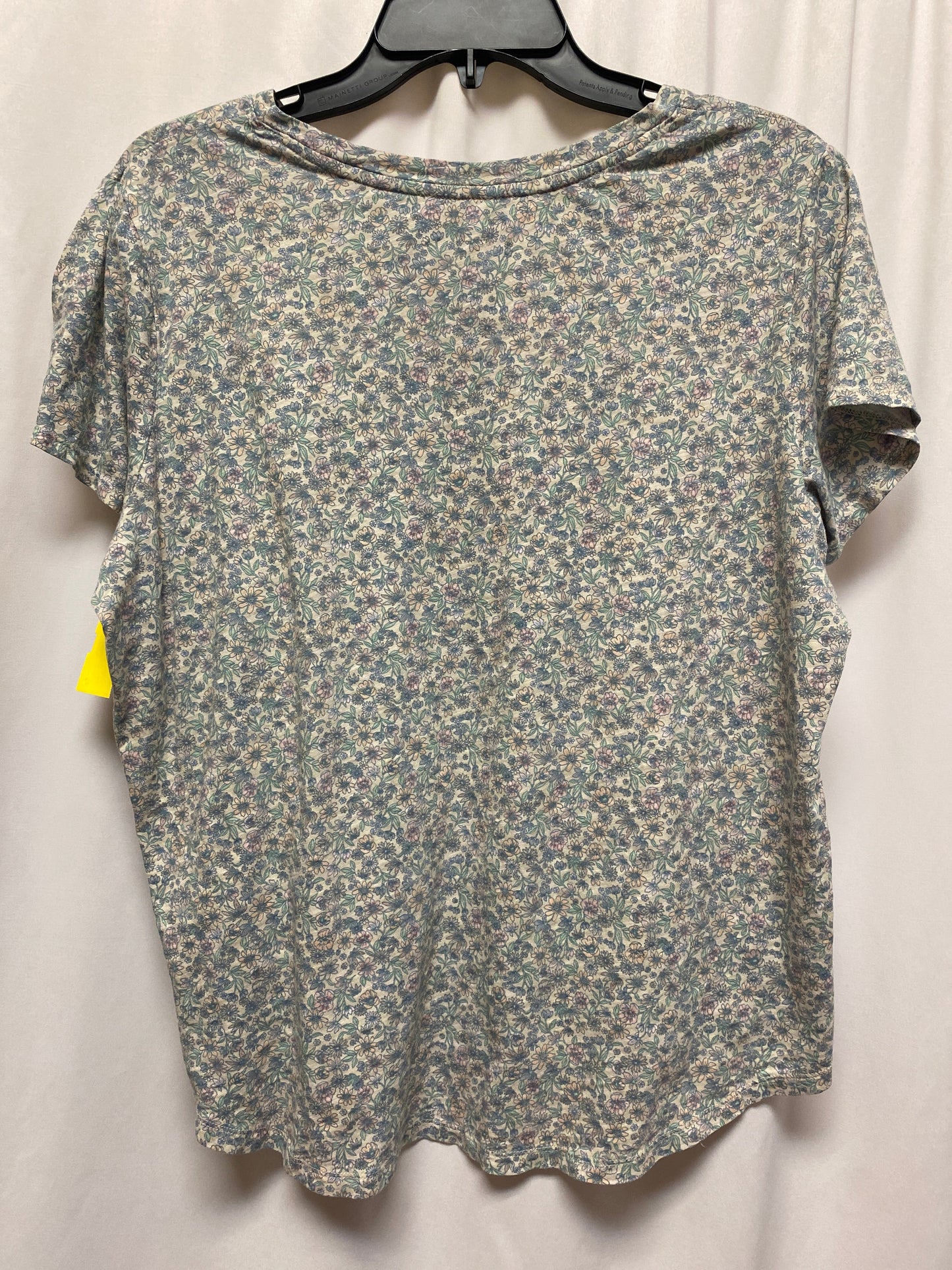 Top Short Sleeve By Old Navy In Blue, Size: Xl