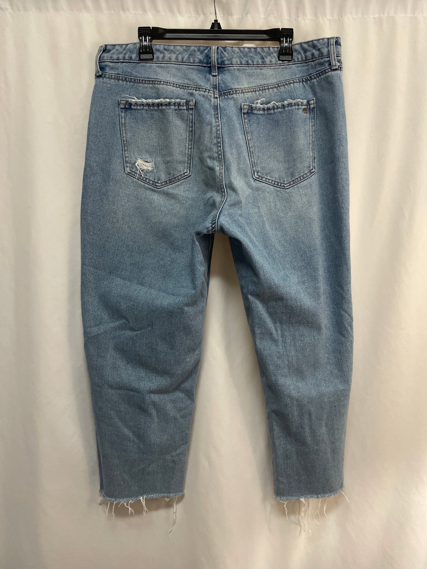 Jeans Cropped By Jessica Simpson In Blue, Size: 16