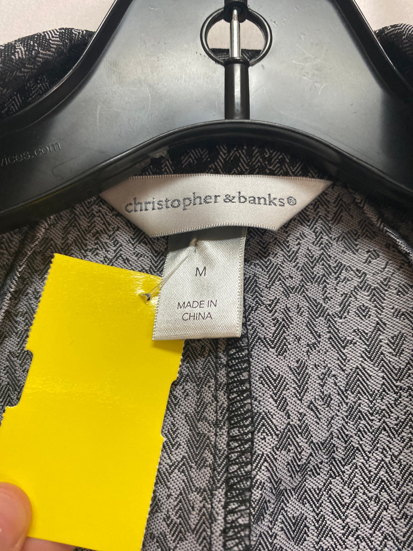 Blazer By Christopher And Banks In Grey, Size: M