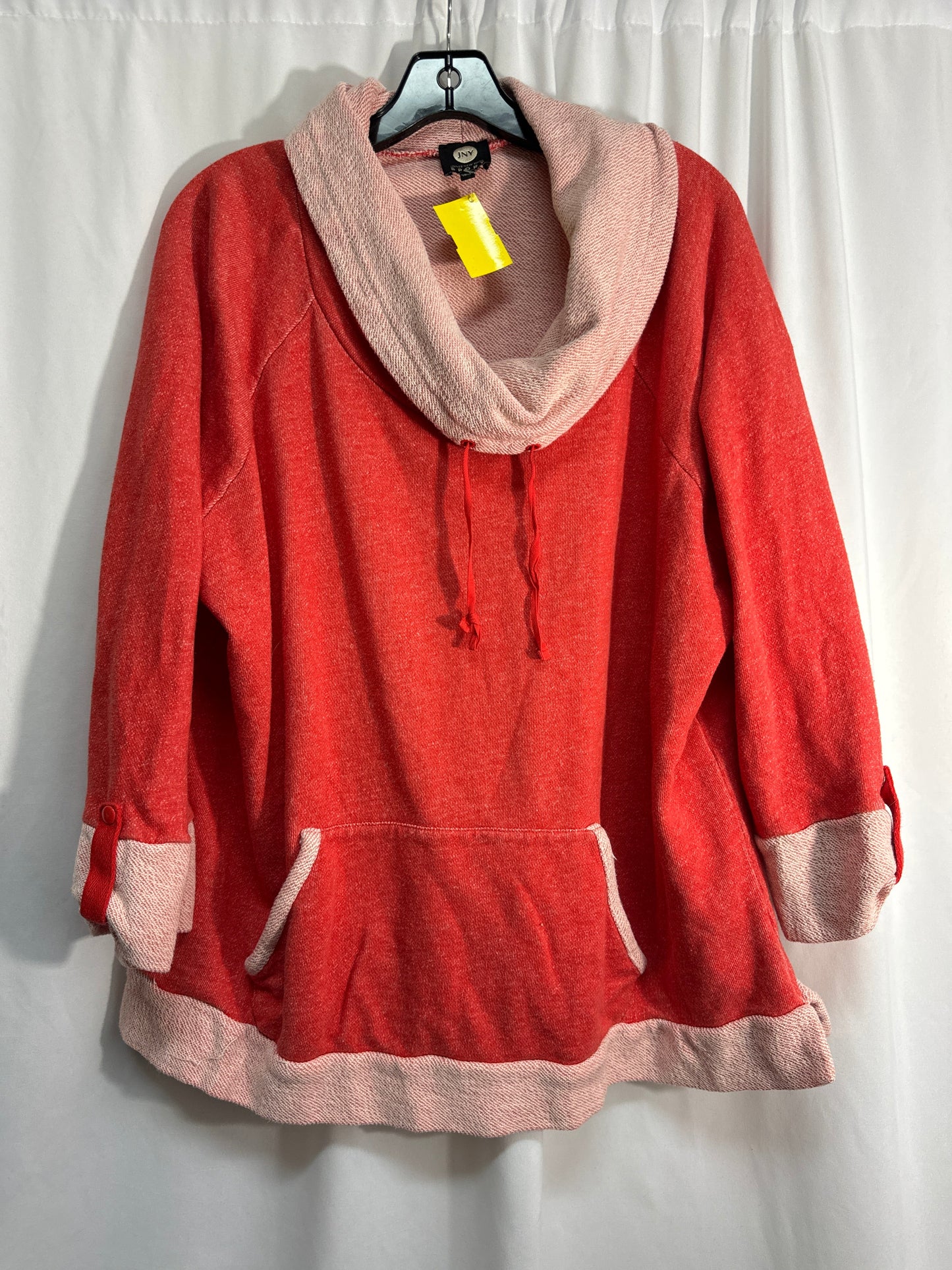 Top Long Sleeve By Jones New York In Orange, Size: 3x