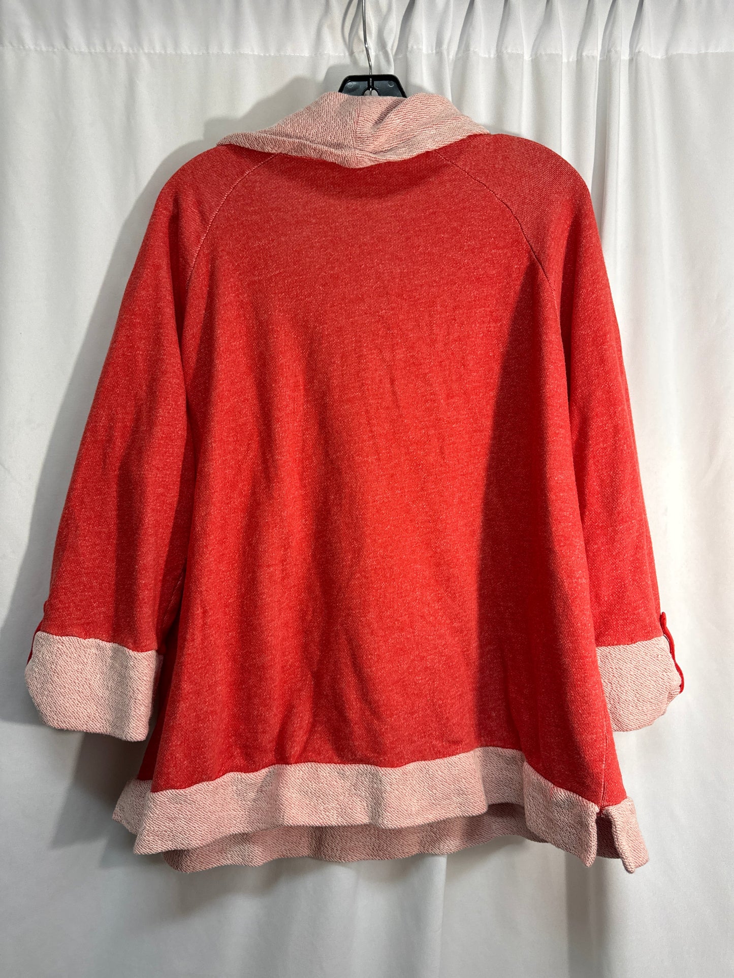 Top Long Sleeve By Jones New York In Orange, Size: 3x