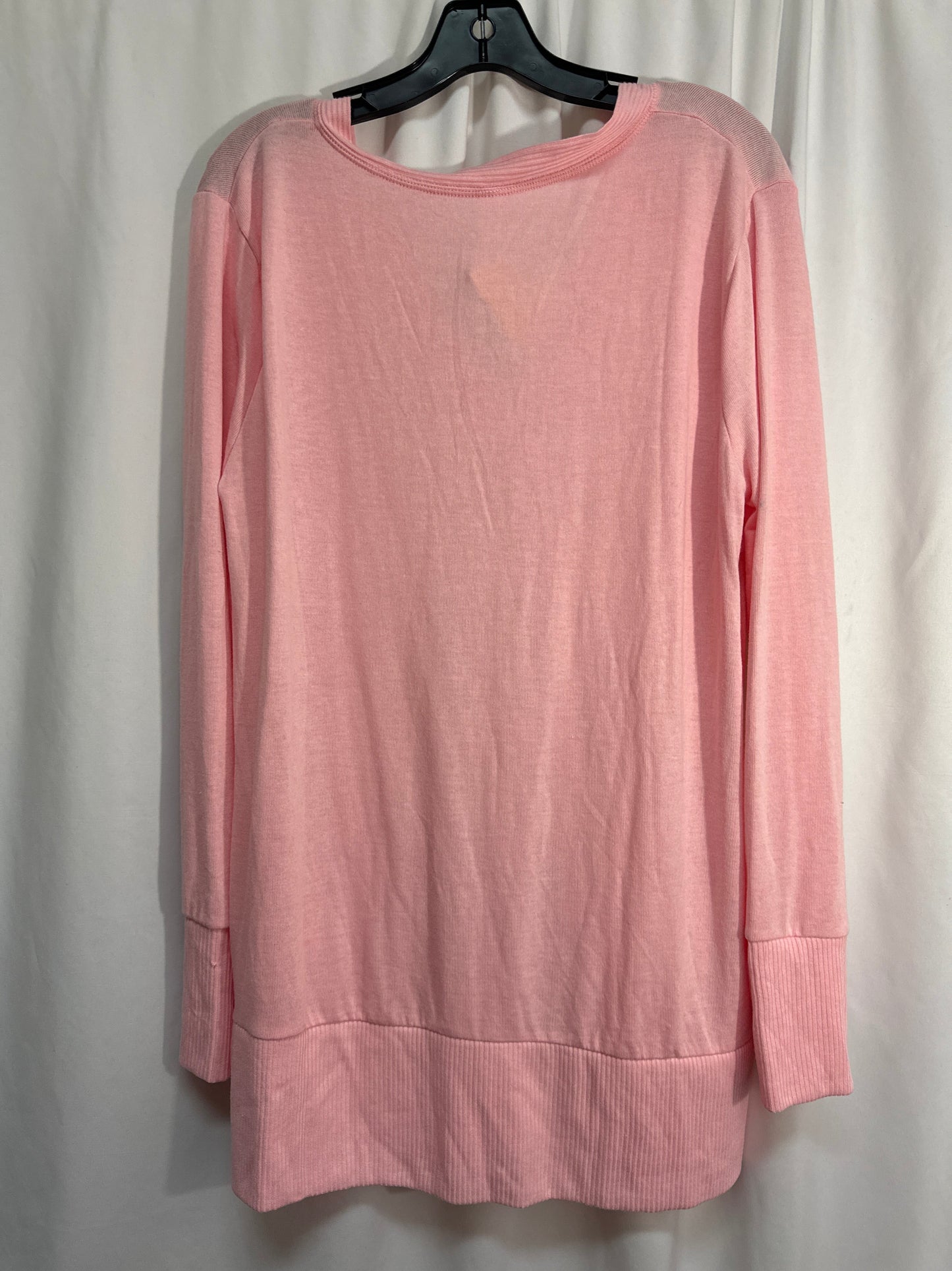 Cardigan By Zenana Outfitters In Pink, Size: 1x