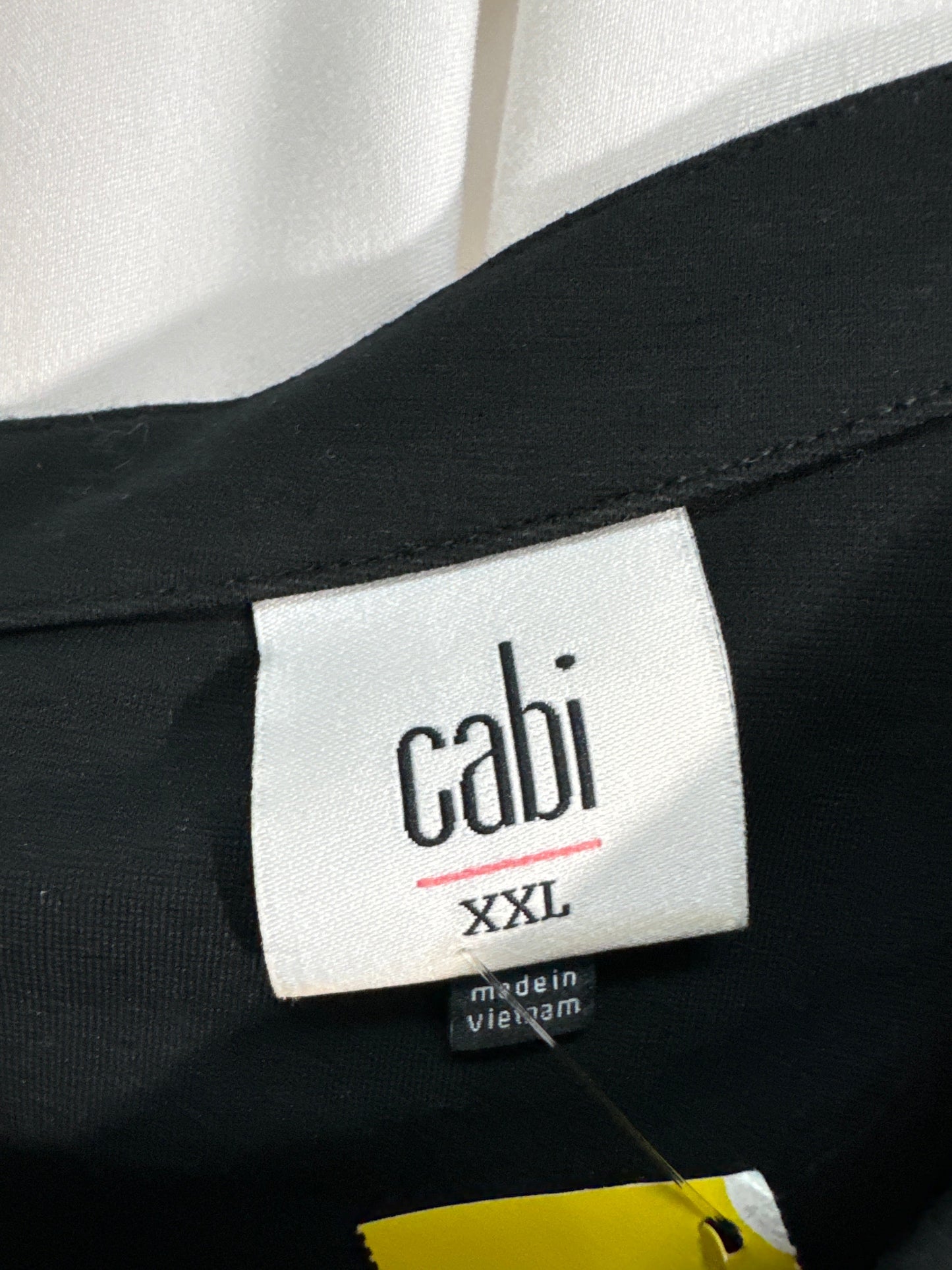 Top Long Sleeve By Cabi In Black, Size: Xxl