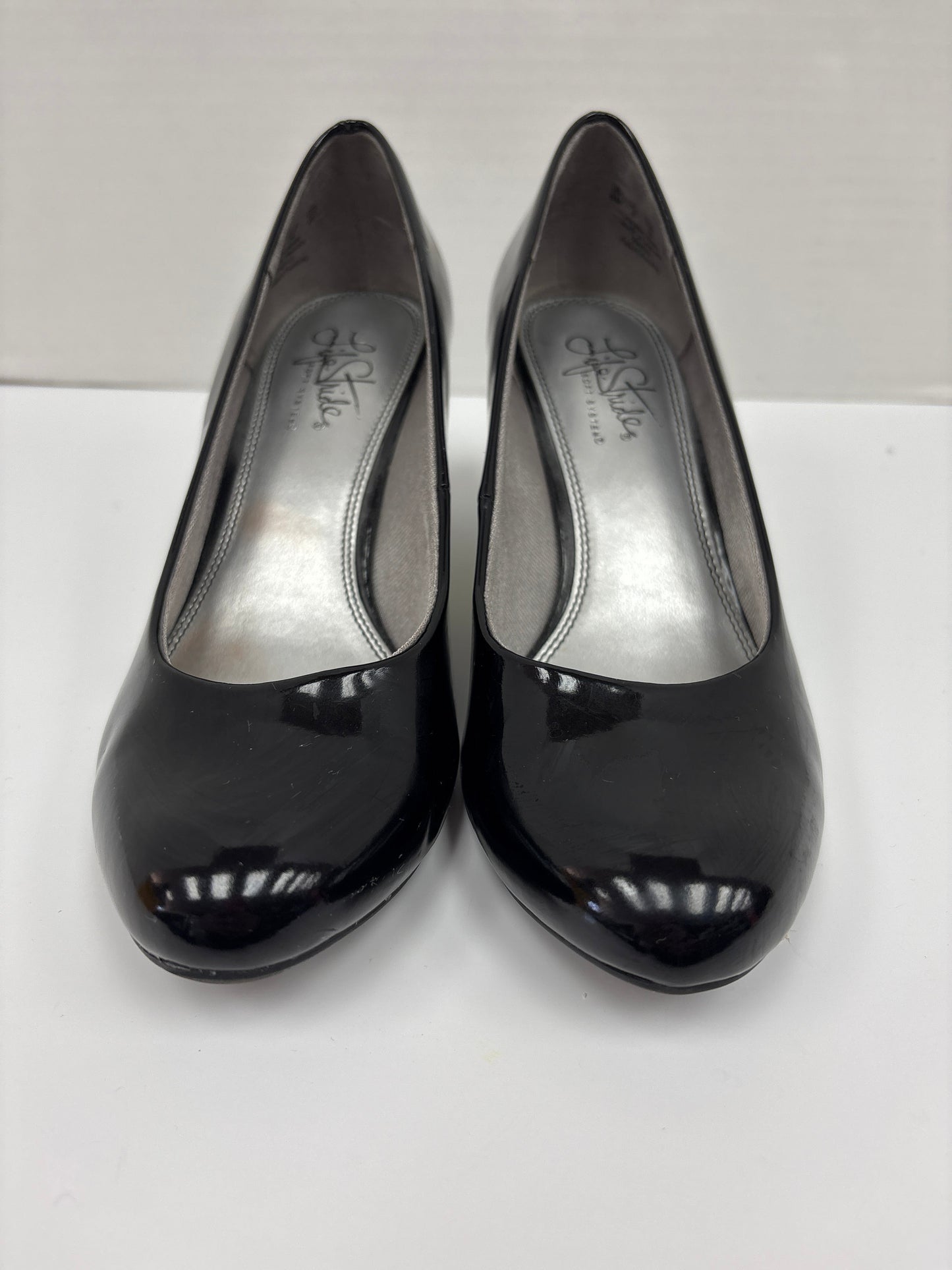 Shoes Heels Kitten By Life Stride In Black, Size: 8