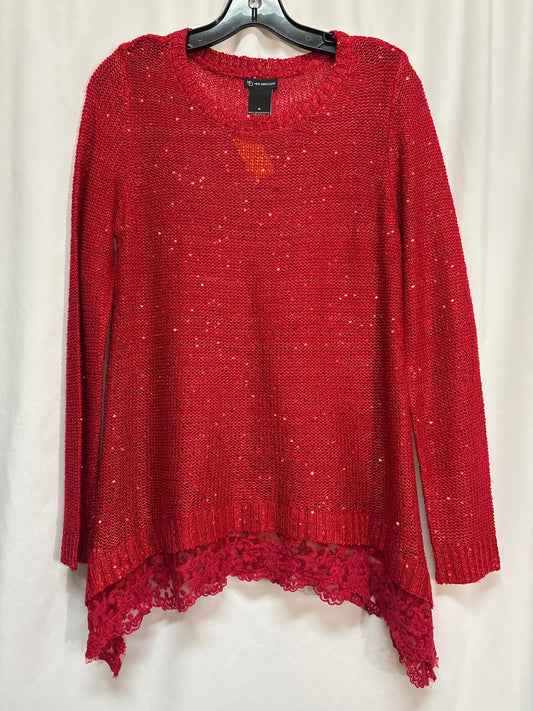 Sweater By New Directions In Red, Size: M