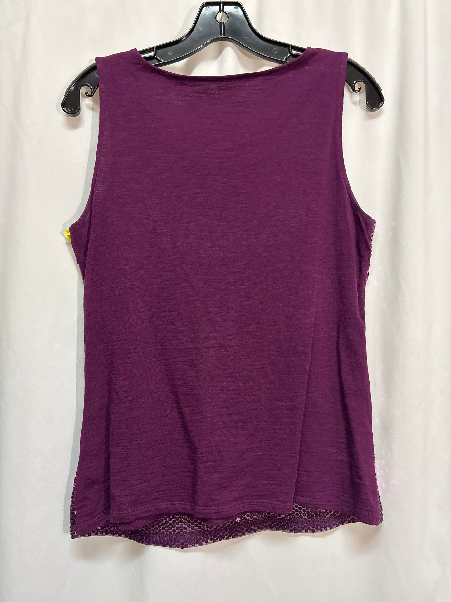 Tank Top By Coldwater Creek In Purple, Size: Xs