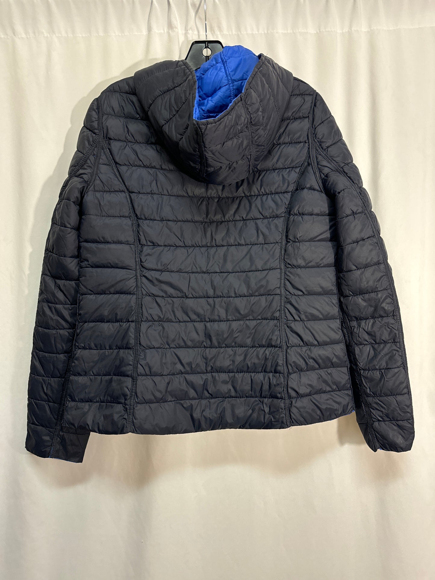 Coat Puffer & Quilted By Nautica In Blue, Size: L