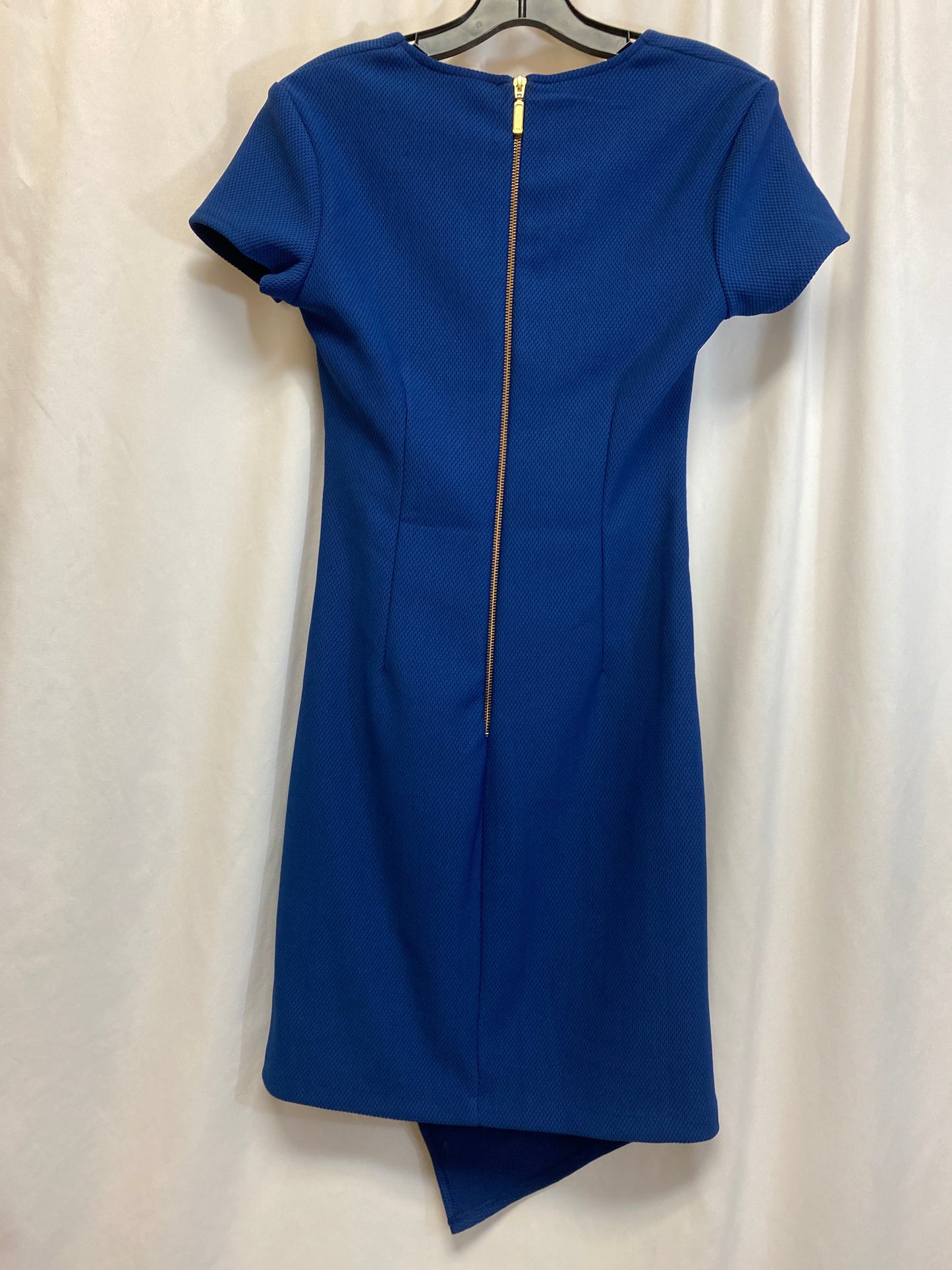 Dress Casual Midi By Bisou Bisou In Blue, Size: S