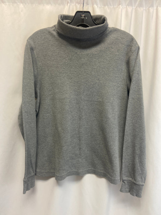 Top Long Sleeve By Croft And Barrow In Grey, Size: S