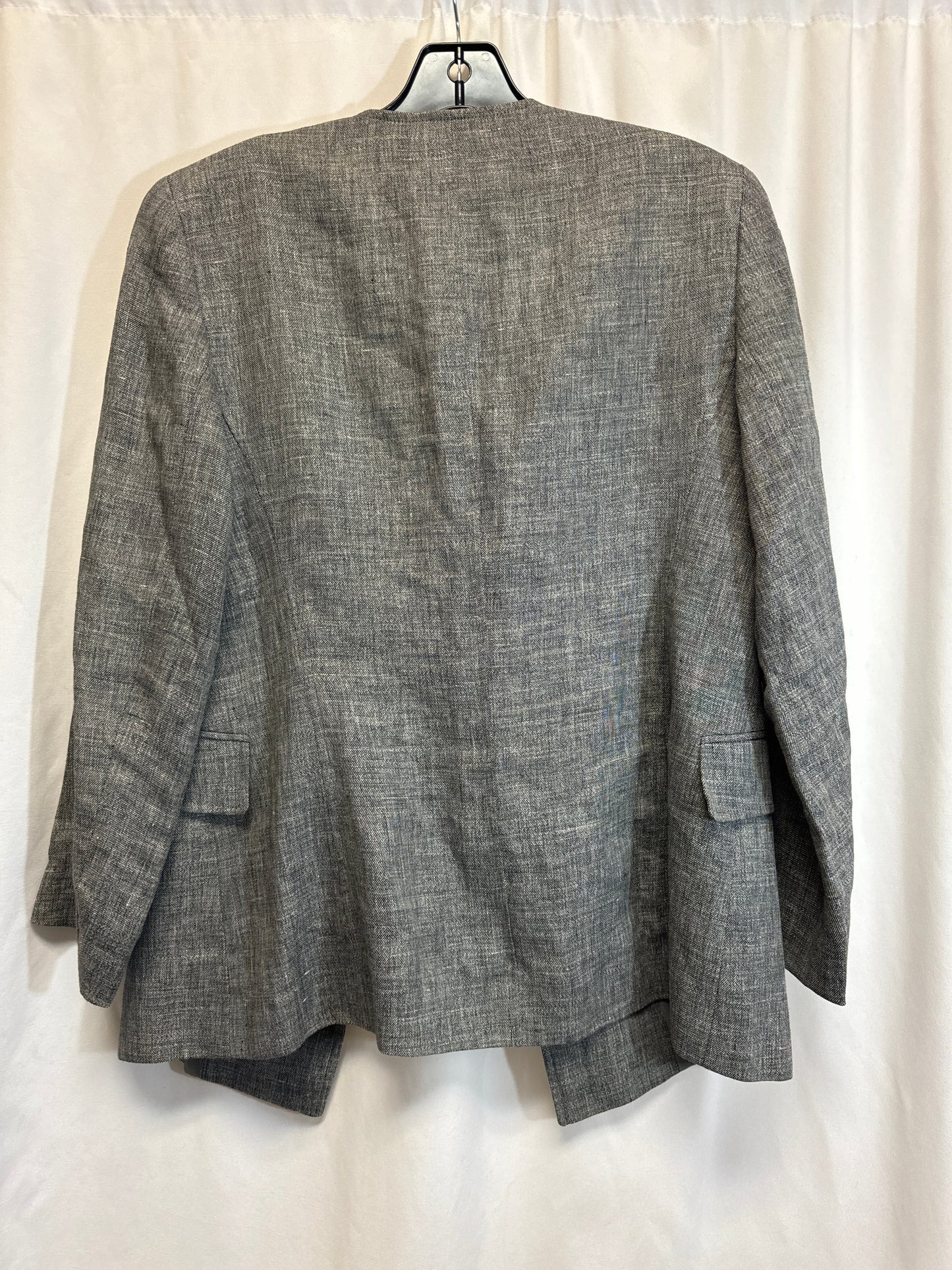 Blazer By Lafayette 148 In Grey, Size: S