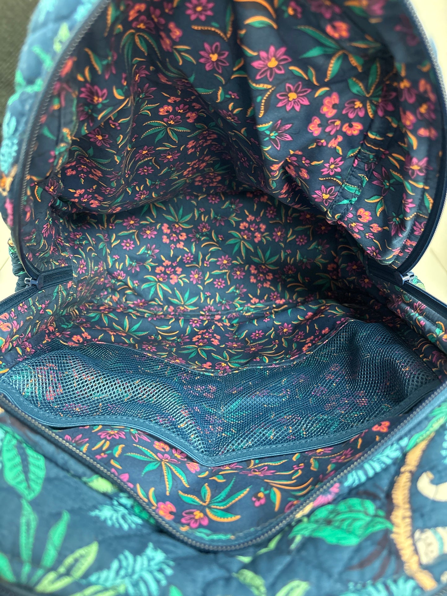 Backpack By Vera Bradley, Size: Large