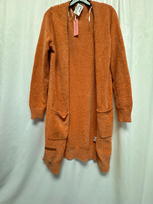 Cardigan By Simply Southern In Orange, Size: L