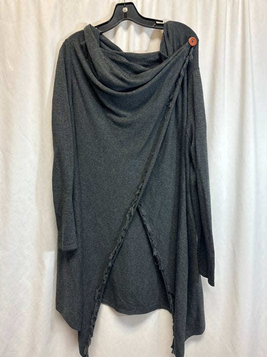 Poncho By Matilda Jane In Grey, Size: M