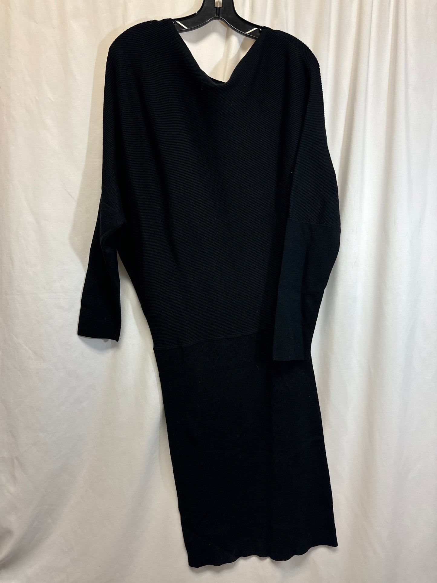 Dress Casual Maxi By Banana Republic In Black, Size: M