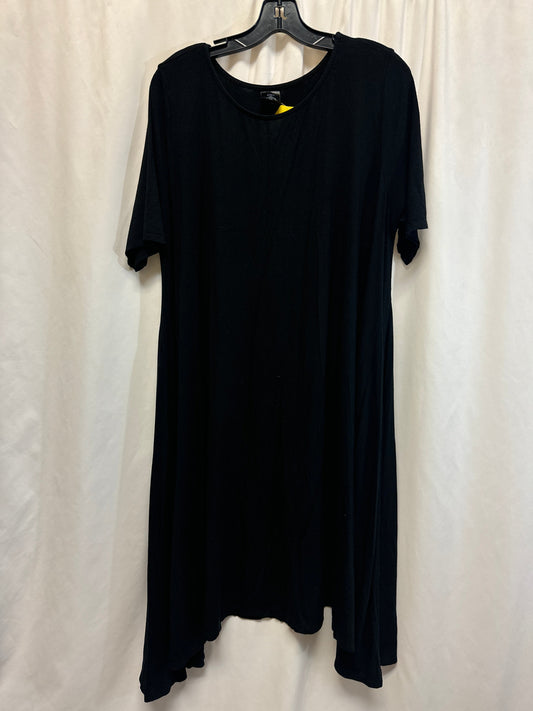 Dress Casual Maxi By Agnes & Dora In Black, Size: Xxl