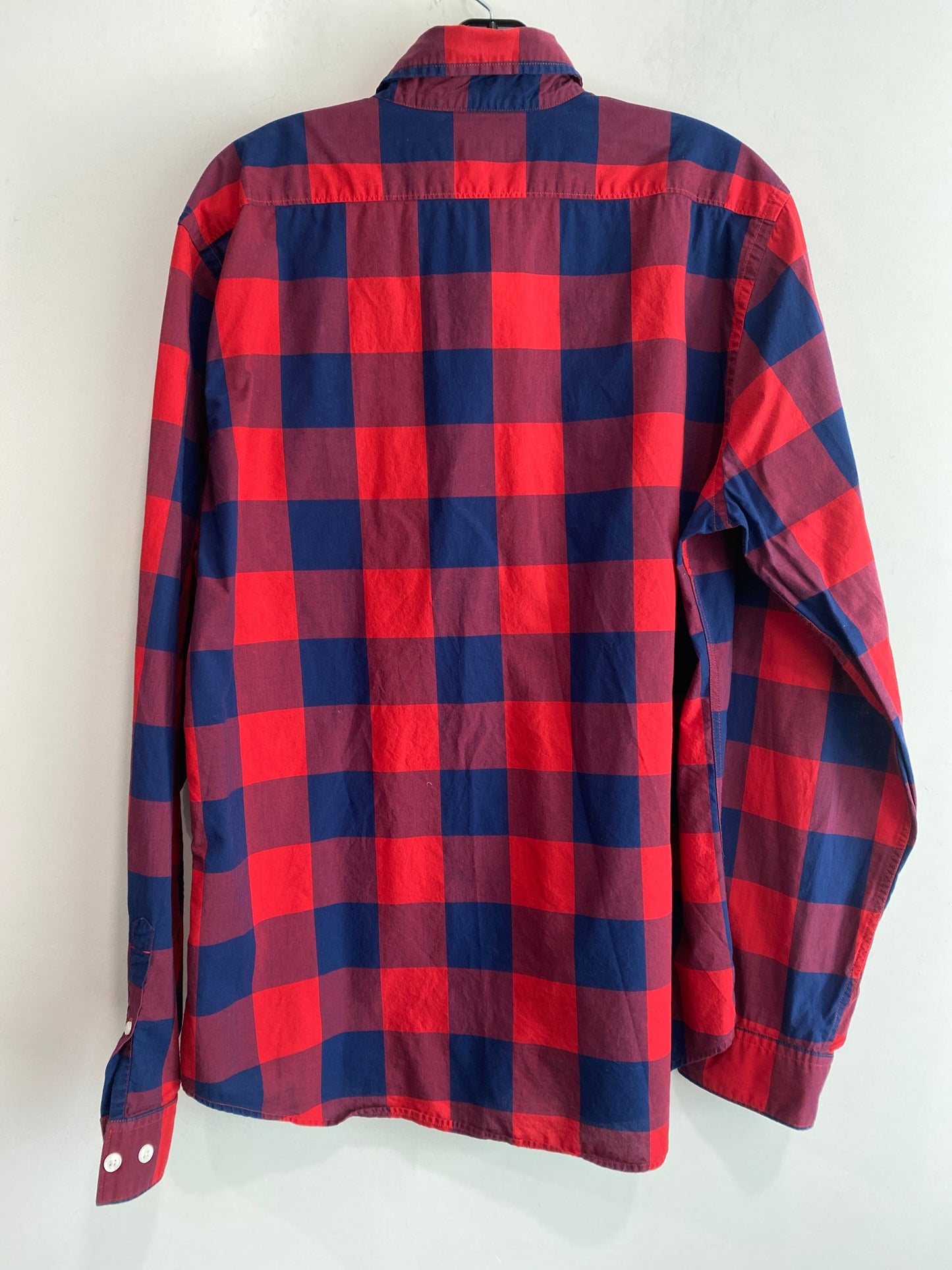 Top Long Sleeve By Express In Red, Size: L