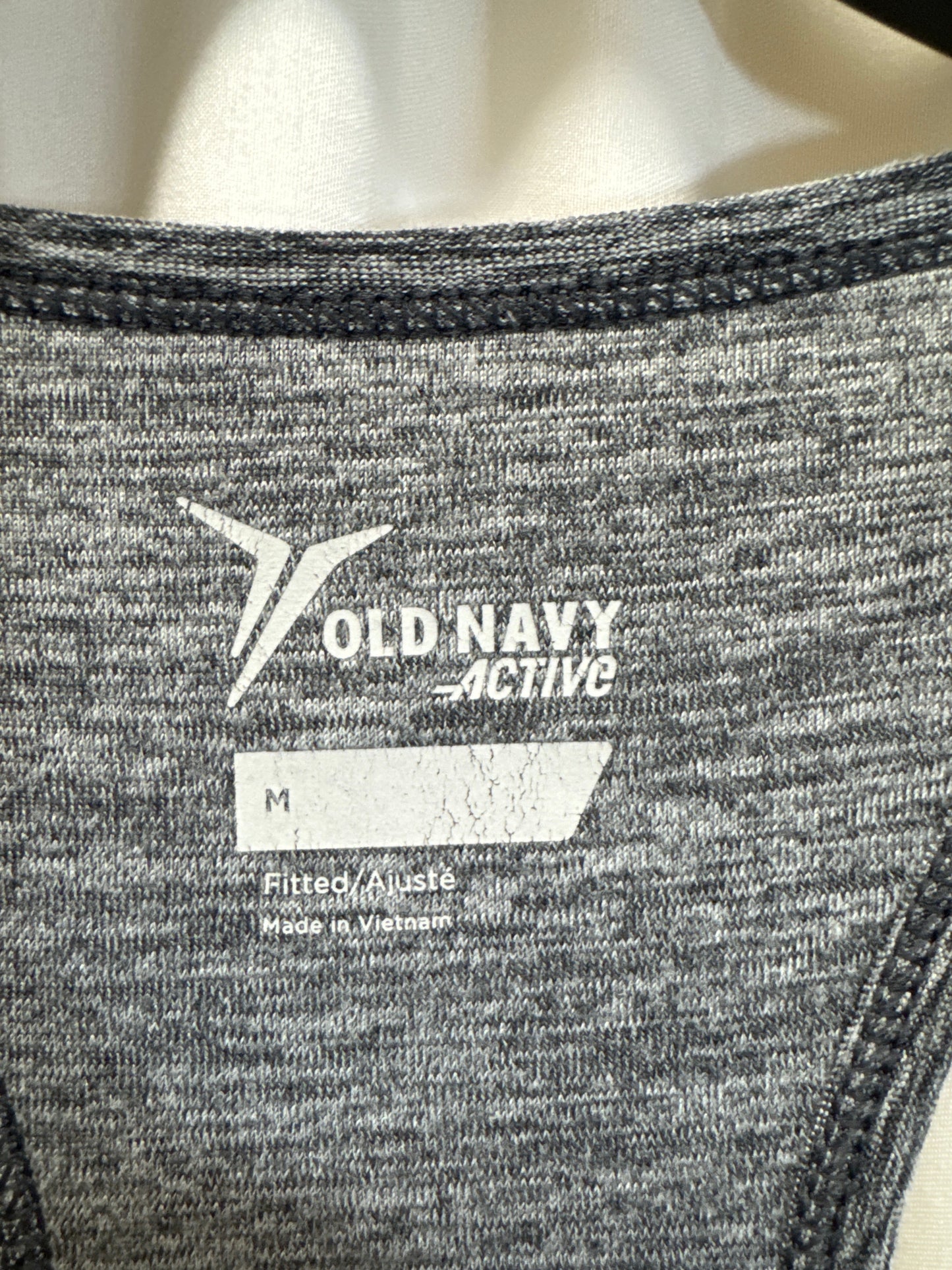 Athletic Tank Top By Old Navy In Grey, Size: M