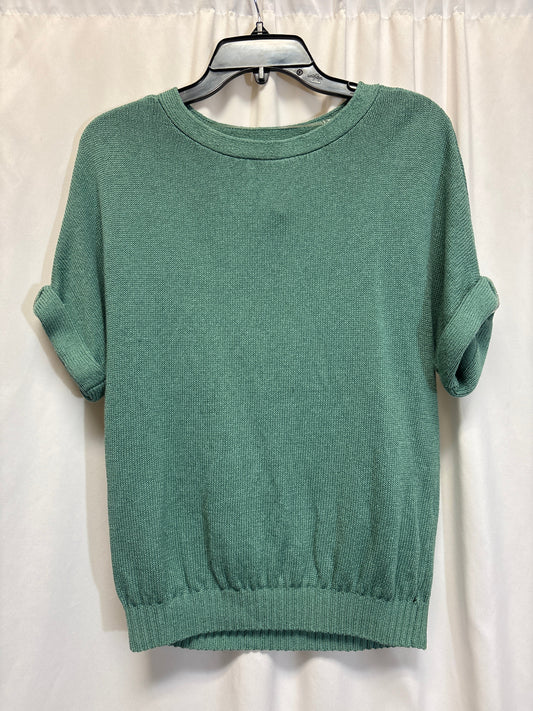 Sweater By Chicos In Green, Size: Xs