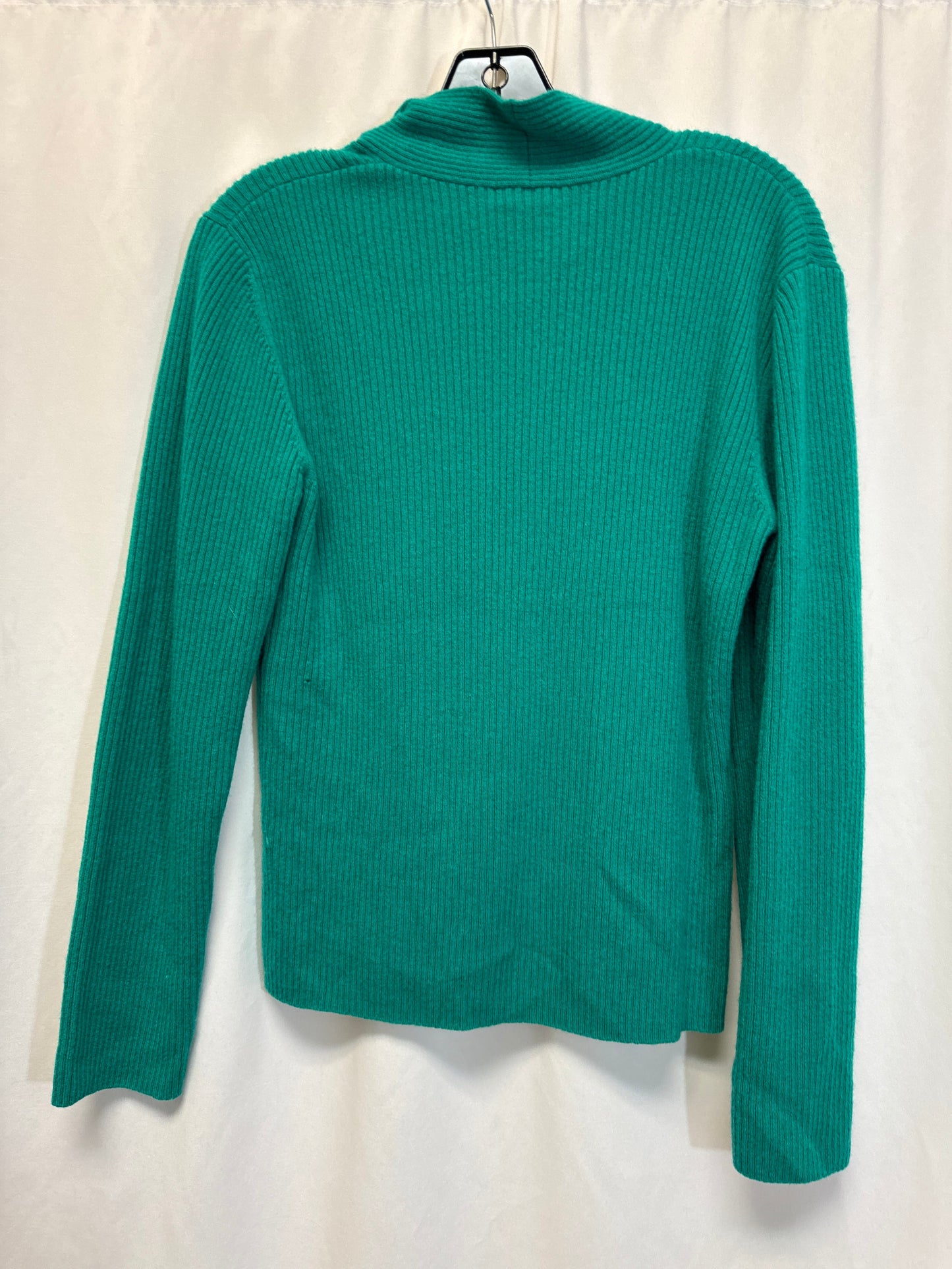 Sweater By Investments In Green, Size: L