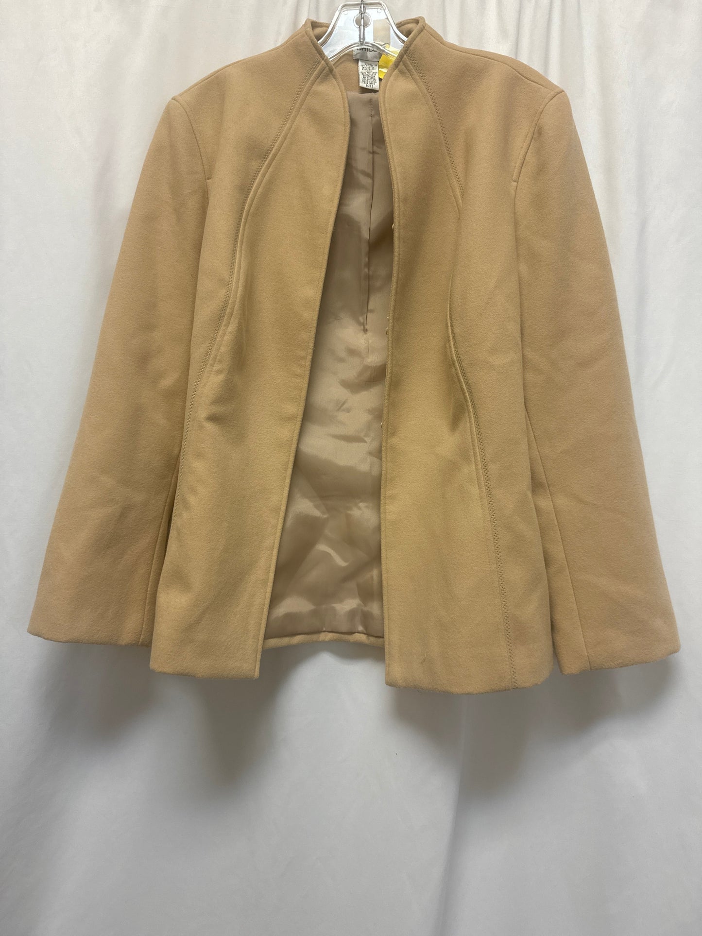 Coat Other By Chicos In Tan, Size: Xl