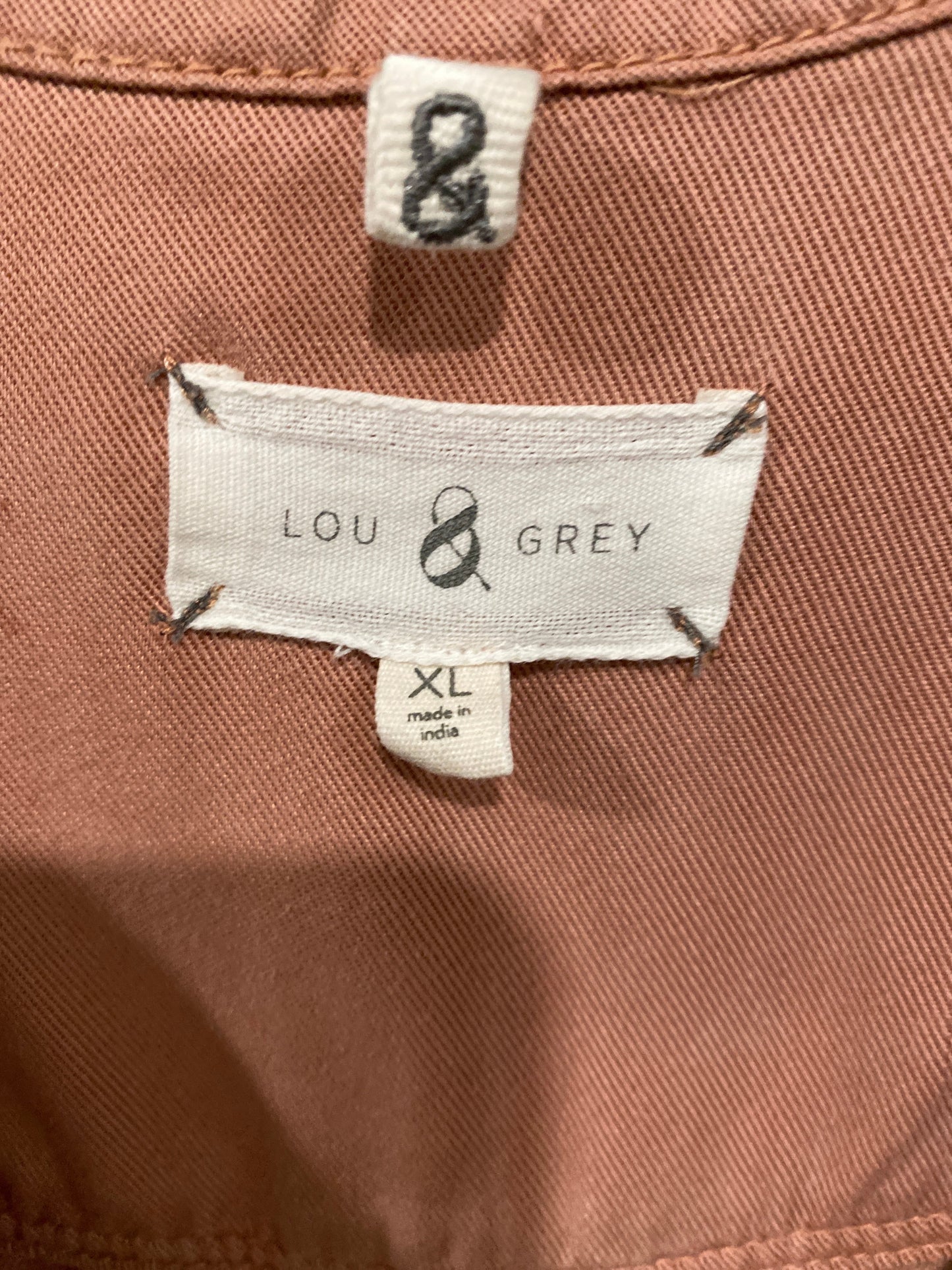 Top Long Sleeve By Lou And Grey In Pink, Size: Xl