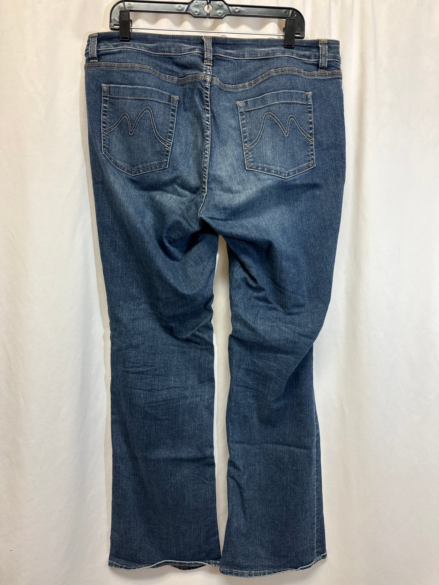 Jeans Boot Cut By New York And Co In Blue, Size: 16