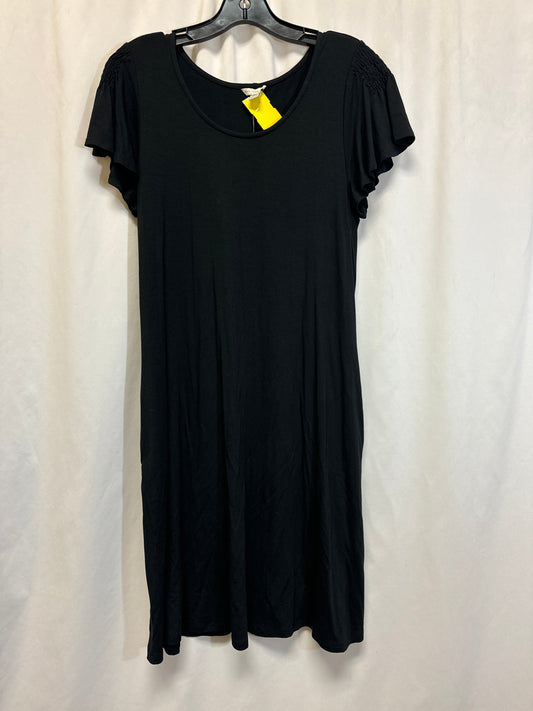 Dress Casual Midi By Cato In Black, Size: S