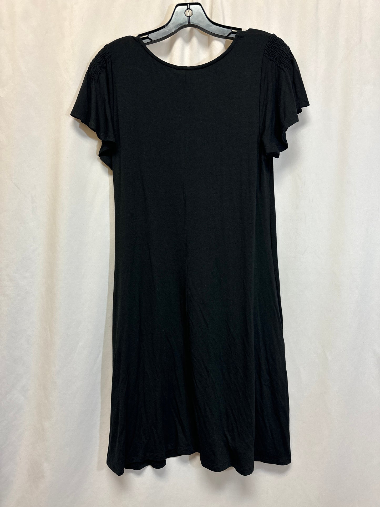 Dress Casual Midi By Cato In Black, Size: S