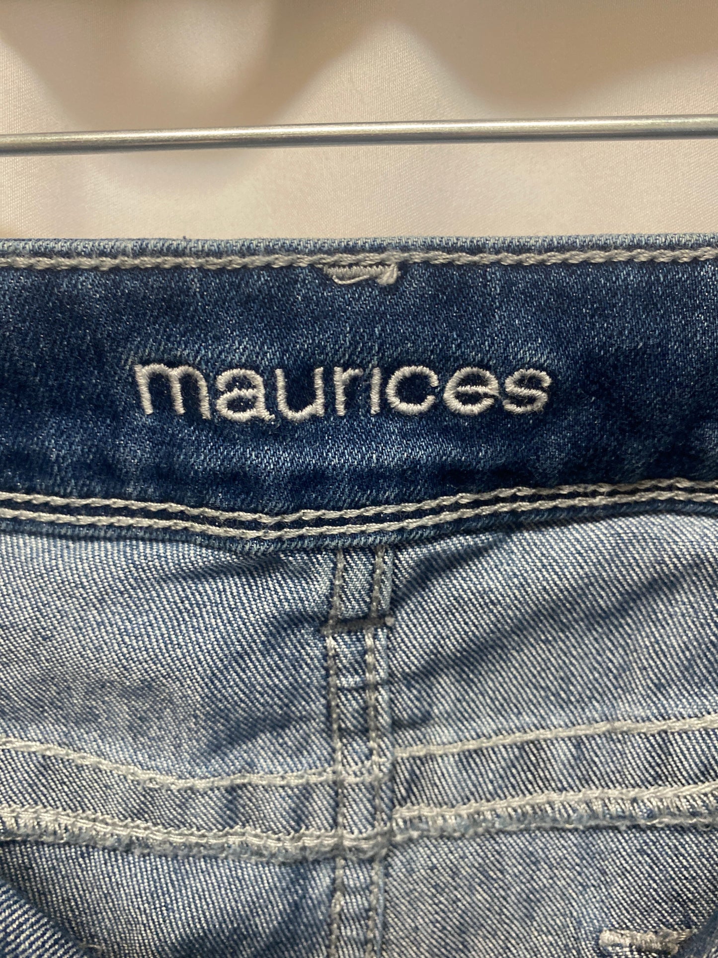 Jeans Straight By Maurices In Blue, Size: 14