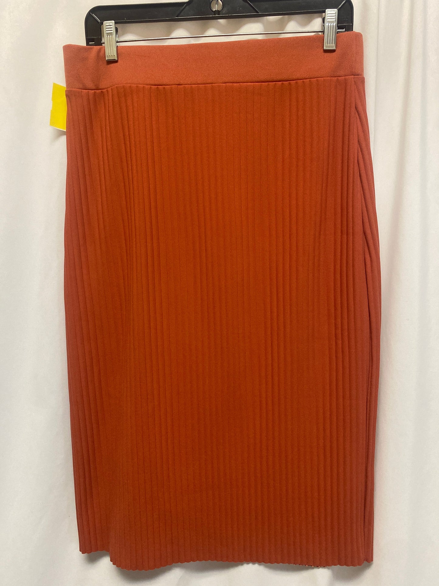 Skirt Midi By Andrew Marc In Coral, Size: 10