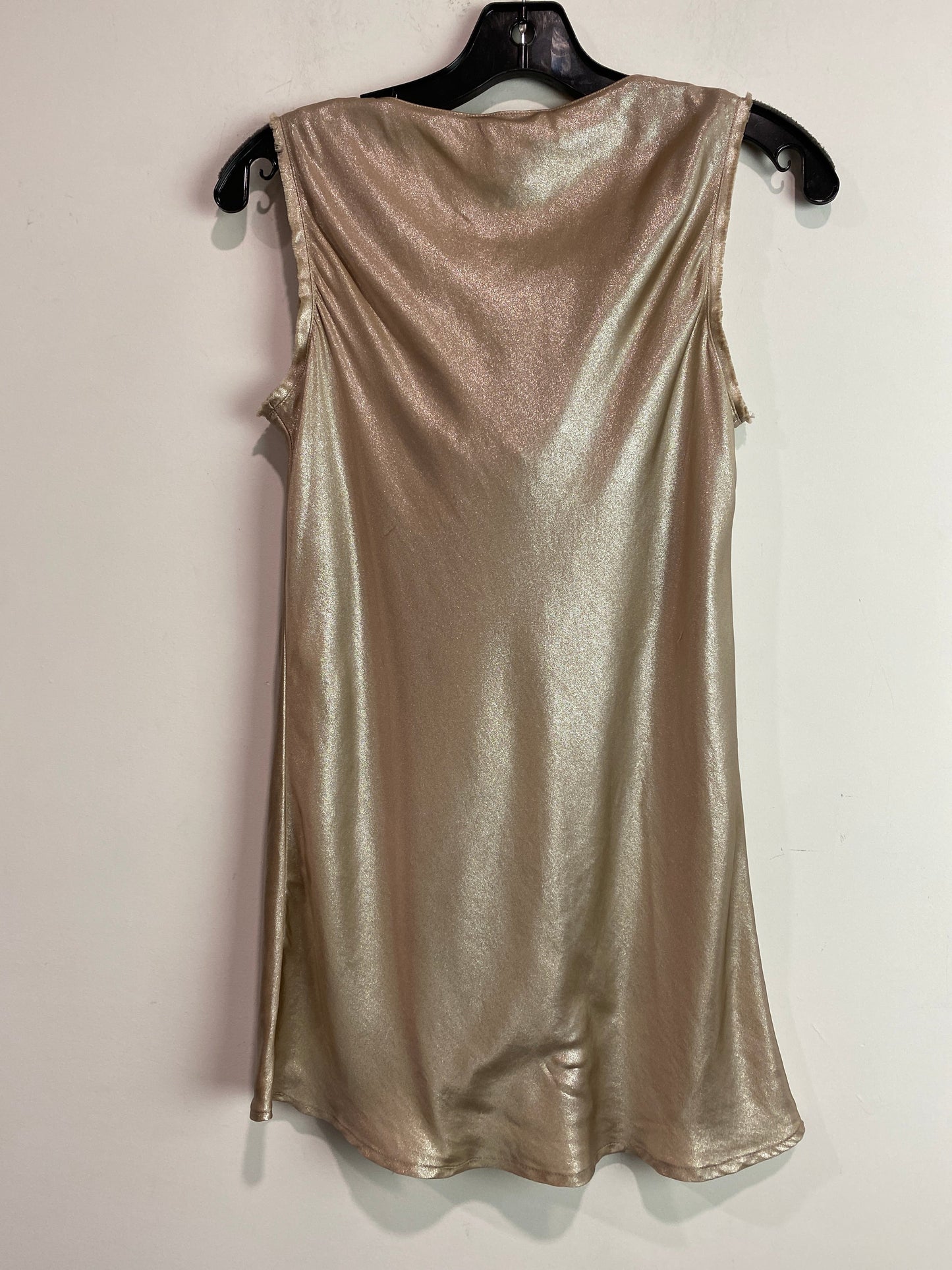 Top Sleeveless By Worth Ny In Rose Gold, Size: S